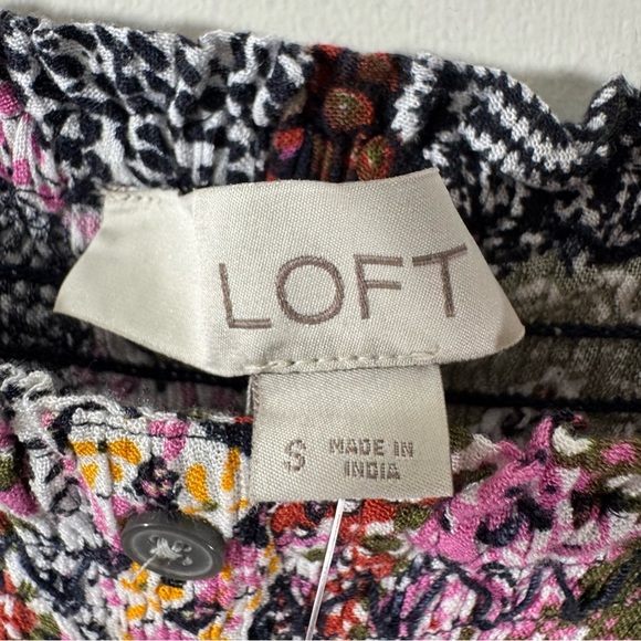 Loft floral smocked maxi dress NWT - Picture 13 of 13